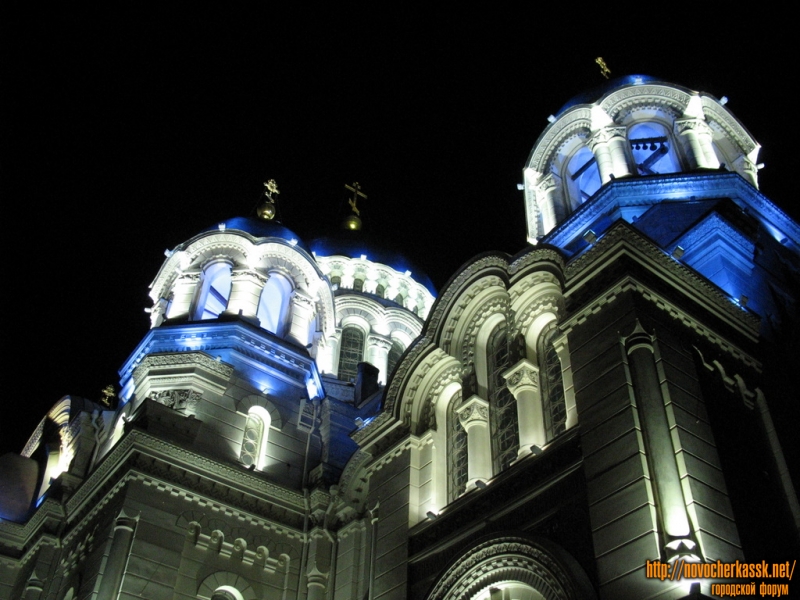 Новочеркасск: Подсветка собора