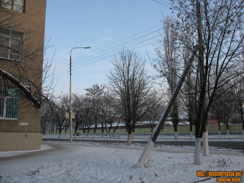 Новочеркасск: Баклановский, вид с улицы Ларина