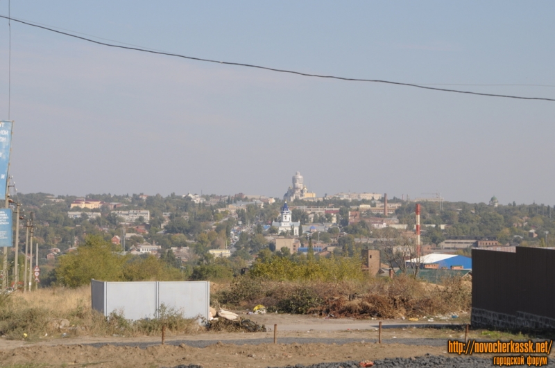 Новочеркасск: Вид на город со стороны Старой Ростовской дороги