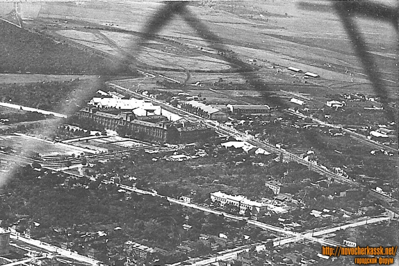Новочеркасск: Кадетский корпус, часть рощи и ипподром 1935-1936 г.