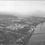 Вид НИИ(НПИ) и западной части города с самолета 1935-36 г.