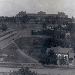 Вид на здание кадетского корпуса с угла Троицкая-Михайловская