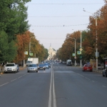 Вид улицы Московской