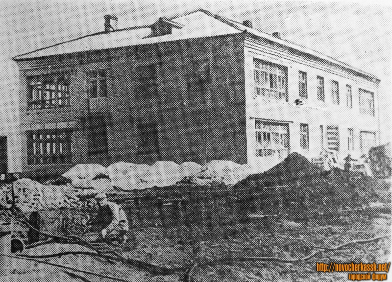 Новочеркасск: Посёлок Донской. Строительство яслей на 60 мест. 1961 год
