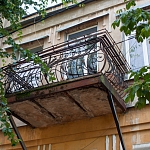 Балкон на улице Красноармейской, 11