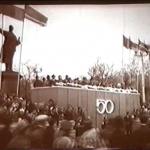 Трибуна перед памятником Ленину. 1967 год