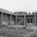 Строительство бассейна НПИ. 1966 год